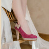 Colorful bridal shoes
