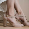 Chaussure salomé mariage femme