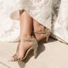 Gold wedding sandal