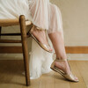Gold wedding sandal