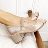 Gold wedding shoes 