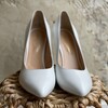 Escarpin blanc mariage