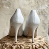 Escarpin blanc mariage