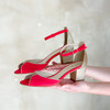 Red and gold sandal 