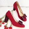 Escarpin grenat