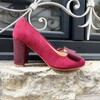 Escarpin grenat