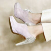 Oxford in pastel pink and gold