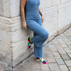 Basket multicolore