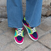 Basket multicolore