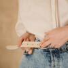Ceinture sur mesure bleue