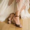 Leopard and pink sandal