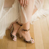 Leopard and pink sandal