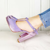 Chaussure femme mauve