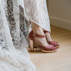 Chaussure mariée talon haut