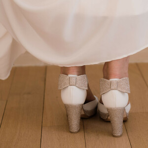 chaussure mariée blanche