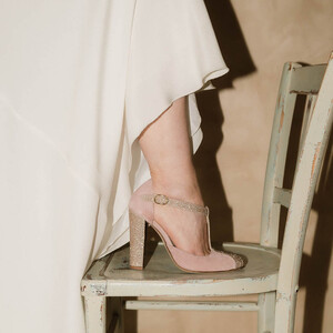 Chaussure salomé mariage femme