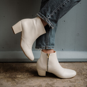 Bottines blanches