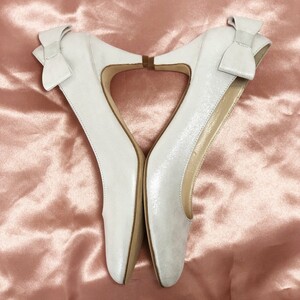 Escarpin blanc mariage