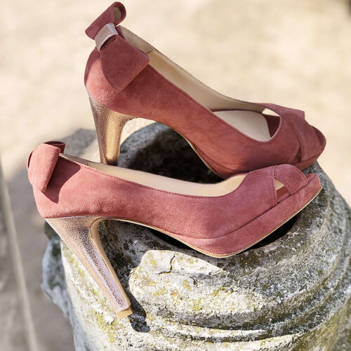 Escarpin terracotta femme Escarpin terracotta femme