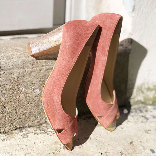 Escarpin femme terracotta Escarpin femme terracotta