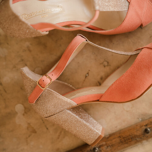 handcrafted wedding shoes