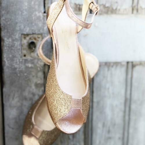 Sandale plate de mariée