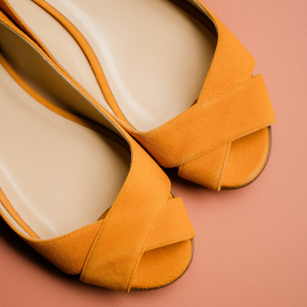 Ballerine ouverte clearance