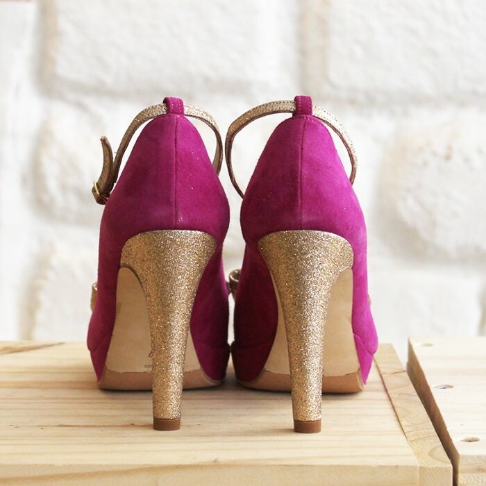 Escarpin new arrivals fushia mariage