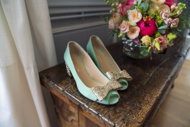 Made-to-measure country-style wedding shoes Made-to-measure country-style wedding shoes