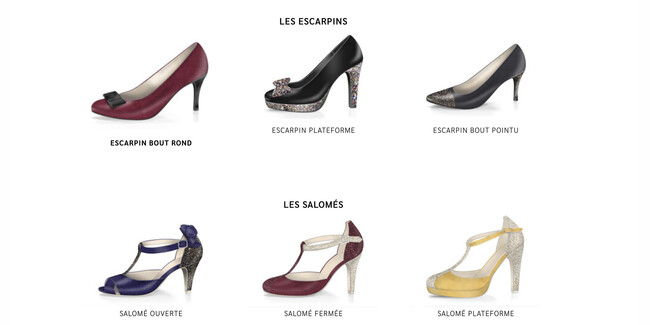 Chaussures personnalisées